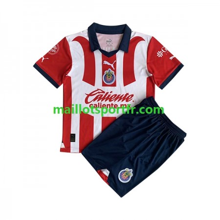 Maillot de Foot CD Guadalajara Enfant Domicile 2023/24 Maillot de Foot CD Guadalajara Enfant Domicile 2023/24